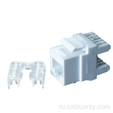 180 градусов RJ45 Короткий кузов Keystone Tooless Jack 8P8C UTP CAT6 Модульный домкрат